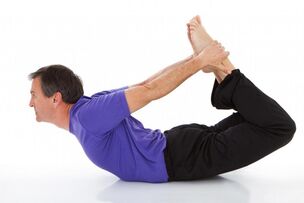 Yoga poses for treatment of prostatitis
